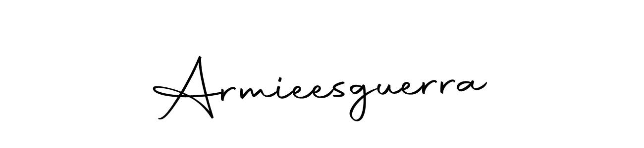 Use a signature maker to create a handwritten signature online. With this signature software, you can design (Autography-DOLnW) your own signature for name Armieesguerra. Armieesguerra signature style 10 images and pictures png