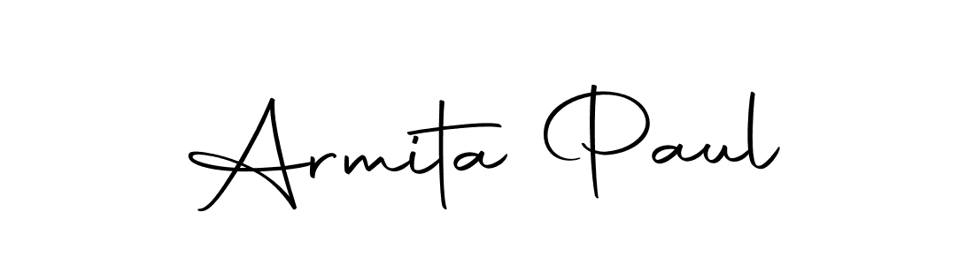 How to make Armita Paul signature? Autography-DOLnW is a professional autograph style. Create handwritten signature for Armita Paul name. Armita Paul signature style 10 images and pictures png