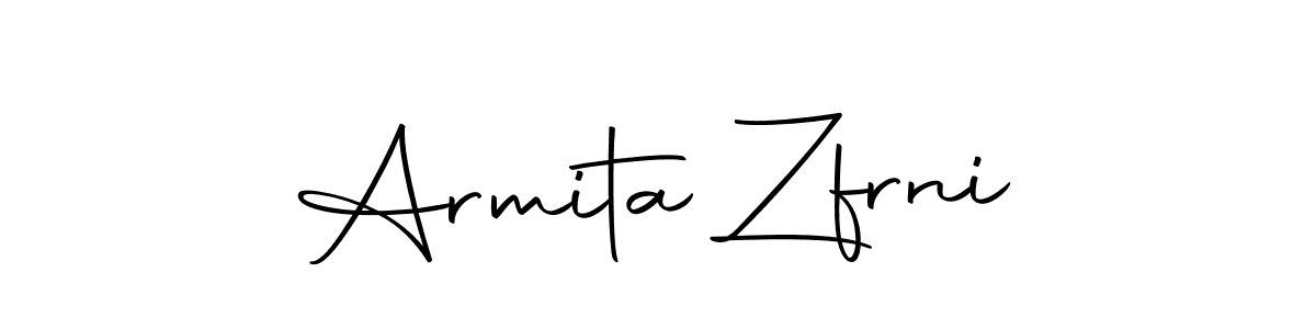 Make a short Armita Zfrni signature style. Manage your documents anywhere anytime using Autography-DOLnW. Create and add eSignatures, submit forms, share and send files easily. Armita Zfrni signature style 10 images and pictures png