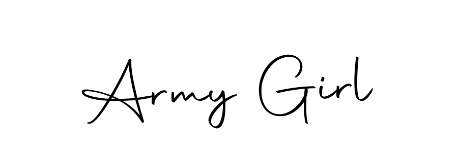 Make a beautiful signature design for name Army Girl. Use this online signature maker to create a handwritten signature for free. Army Girl signature style 10 images and pictures png