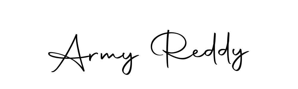 Design your own signature with our free online signature maker. With this signature software, you can create a handwritten (Autography-DOLnW) signature for name Army Reddy. Army Reddy signature style 10 images and pictures png