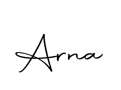 Create a beautiful signature design for name Arna. With this signature (Autography-DOLnW) fonts, you can make a handwritten signature for free. Arna signature style 10 images and pictures png