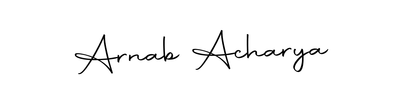 Once you've used our free online signature maker to create your best signature Autography-DOLnW style, it's time to enjoy all of the benefits that Arnab Acharya name signing documents. Arnab Acharya signature style 10 images and pictures png
