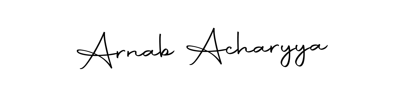 You can use this online signature creator to create a handwritten signature for the name Arnab Acharyya. This is the best online autograph maker. Arnab Acharyya signature style 10 images and pictures png