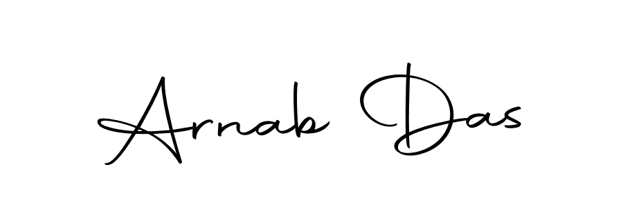 Design your own signature with our free online signature maker. With this signature software, you can create a handwritten (Autography-DOLnW) signature for name Arnab Das. Arnab Das signature style 10 images and pictures png