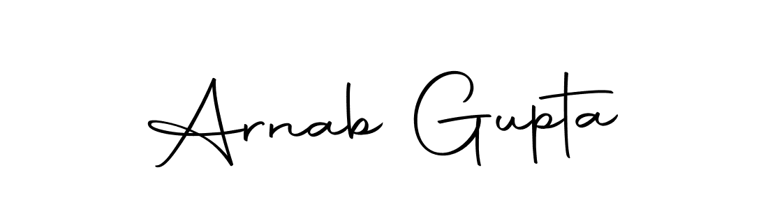Use a signature maker to create a handwritten signature online. With this signature software, you can design (Autography-DOLnW) your own signature for name Arnab Gupta. Arnab Gupta signature style 10 images and pictures png