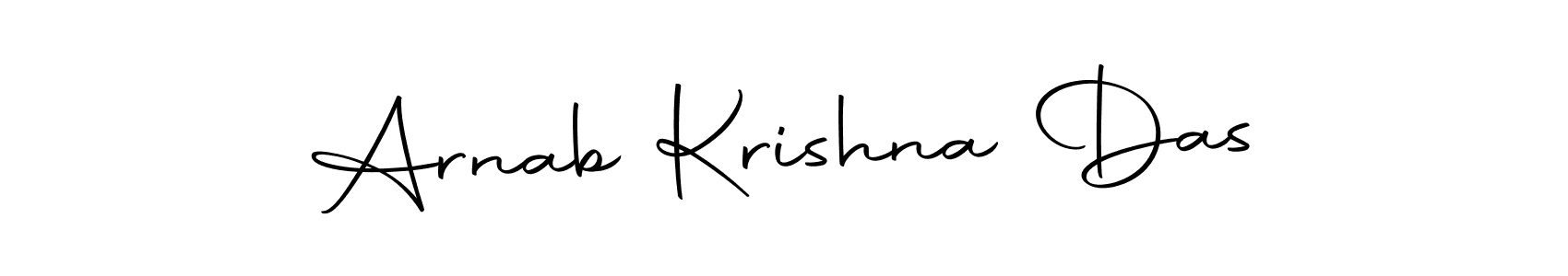 How to make Arnab Krishna Das name signature. Use Autography-DOLnW style for creating short signs online. This is the latest handwritten sign. Arnab Krishna Das signature style 10 images and pictures png