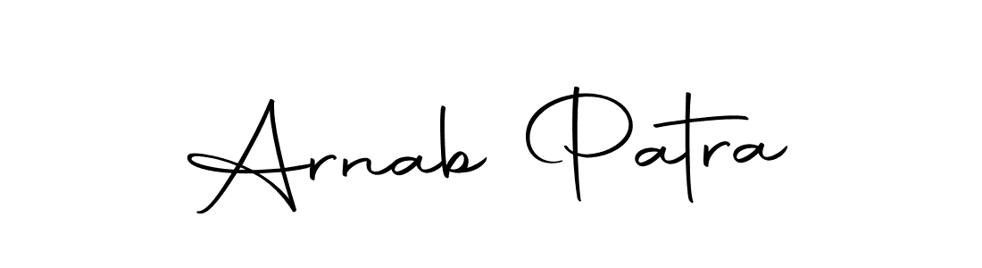 Create a beautiful signature design for name Arnab Patra. With this signature (Autography-DOLnW) fonts, you can make a handwritten signature for free. Arnab Patra signature style 10 images and pictures png