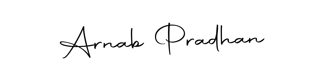 Make a short Arnab Pradhan signature style. Manage your documents anywhere anytime using Autography-DOLnW. Create and add eSignatures, submit forms, share and send files easily. Arnab Pradhan signature style 10 images and pictures png