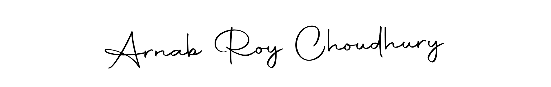 Make a beautiful signature design for name Arnab Roy Choudhury. With this signature (Autography-DOLnW) style, you can create a handwritten signature for free. Arnab Roy Choudhury signature style 10 images and pictures png