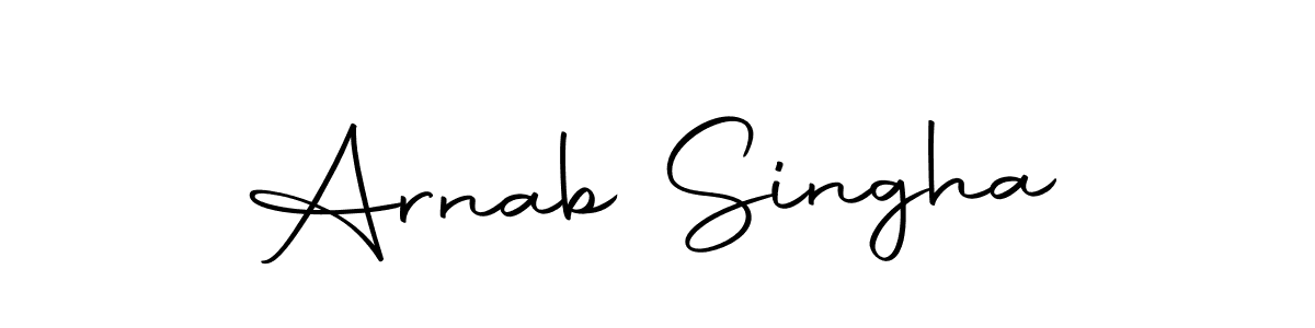 Make a beautiful signature design for name Arnab Singha. With this signature (Autography-DOLnW) style, you can create a handwritten signature for free. Arnab Singha signature style 10 images and pictures png
