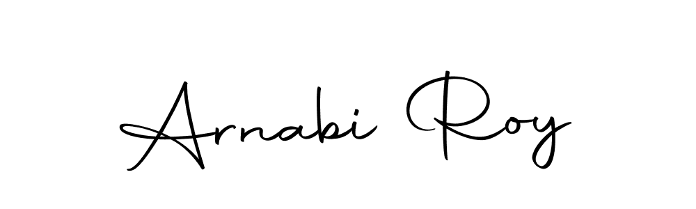 The best way (Autography-DOLnW) to make a short signature is to pick only two or three words in your name. The name Arnabi Roy include a total of six letters. For converting this name. Arnabi Roy signature style 10 images and pictures png