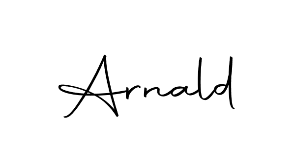 Use a signature maker to create a handwritten signature online. With this signature software, you can design (Autography-DOLnW) your own signature for name Arnald. Arnald signature style 10 images and pictures png