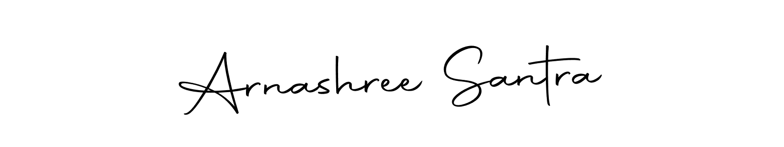 You should practise on your own different ways (Autography-DOLnW) to write your name (Arnashree Santra) in signature. don't let someone else do it for you. Arnashree Santra signature style 10 images and pictures png