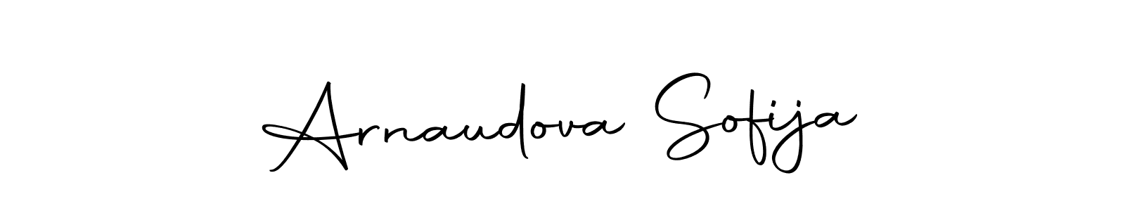 Also we have Arnaudova Sofija name is the best signature style. Create professional handwritten signature collection using Autography-DOLnW autograph style. Arnaudova Sofija signature style 10 images and pictures png