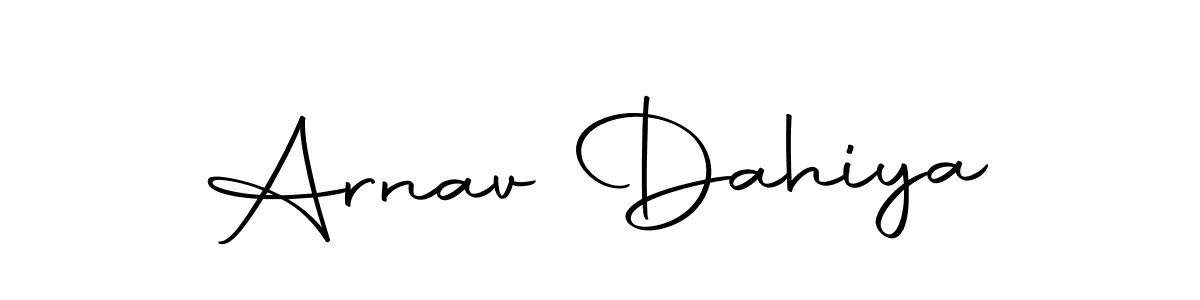 How to make Arnav Dahiya signature? Autography-DOLnW is a professional autograph style. Create handwritten signature for Arnav Dahiya name. Arnav Dahiya signature style 10 images and pictures png
