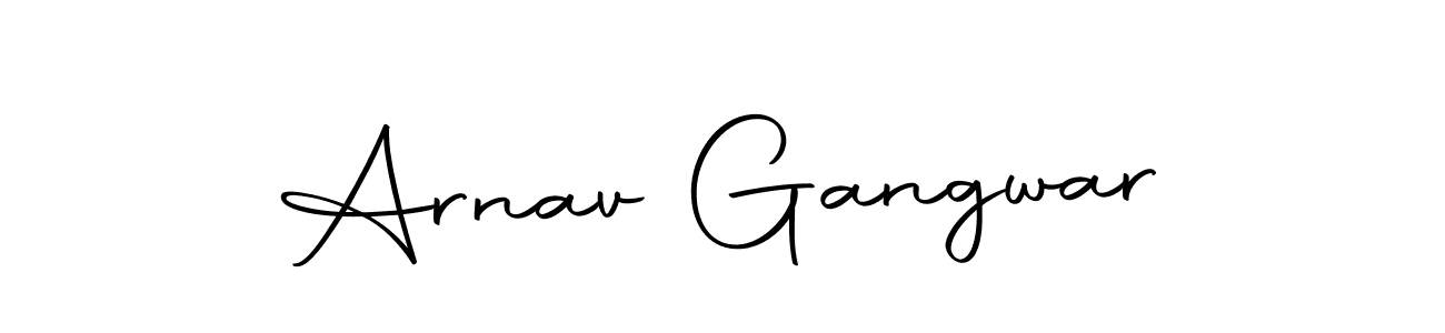 Similarly Autography-DOLnW is the best handwritten signature design. Signature creator online .You can use it as an online autograph creator for name Arnav Gangwar. Arnav Gangwar signature style 10 images and pictures png