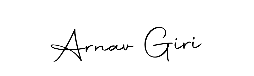 Use a signature maker to create a handwritten signature online. With this signature software, you can design (Autography-DOLnW) your own signature for name Arnav Giri. Arnav Giri signature style 10 images and pictures png