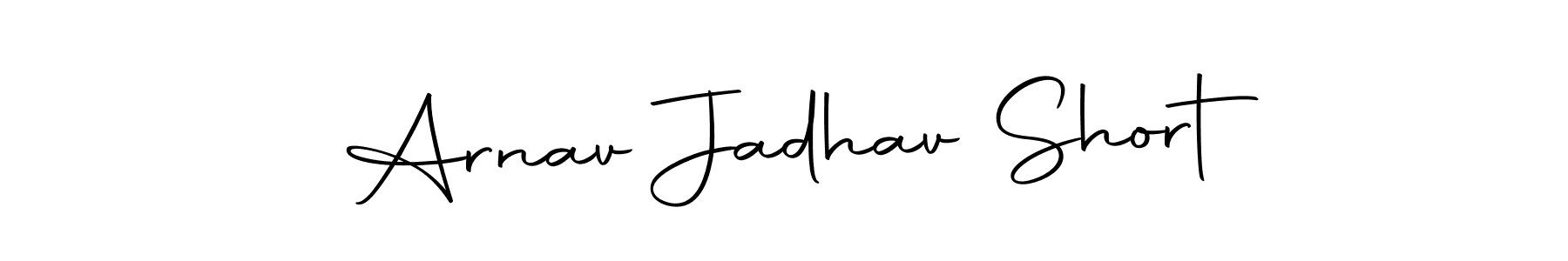 Here are the top 10 professional signature styles for the name Arnav Jadhav Short. These are the best autograph styles you can use for your name. Arnav Jadhav Short signature style 10 images and pictures png