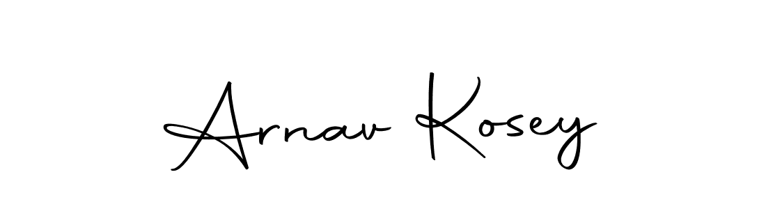 Use a signature maker to create a handwritten signature online. With this signature software, you can design (Autography-DOLnW) your own signature for name Arnav Kosey. Arnav Kosey signature style 10 images and pictures png