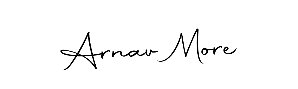 Make a beautiful signature design for name Arnav More. Use this online signature maker to create a handwritten signature for free. Arnav More signature style 10 images and pictures png