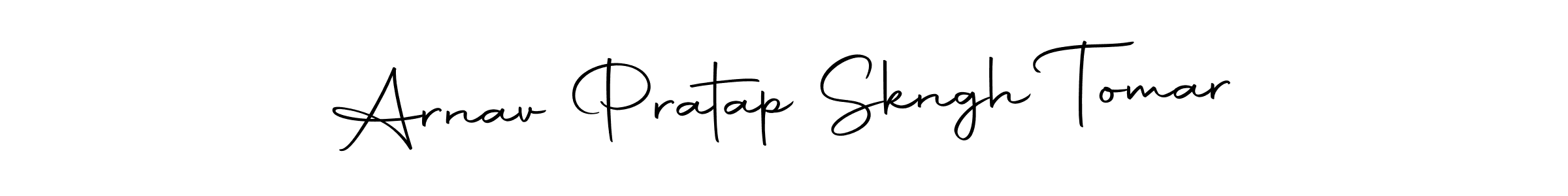 Create a beautiful signature design for name Arnav Pratap Skngh Tomar. With this signature (Autography-DOLnW) fonts, you can make a handwritten signature for free. Arnav Pratap Skngh Tomar signature style 10 images and pictures png
