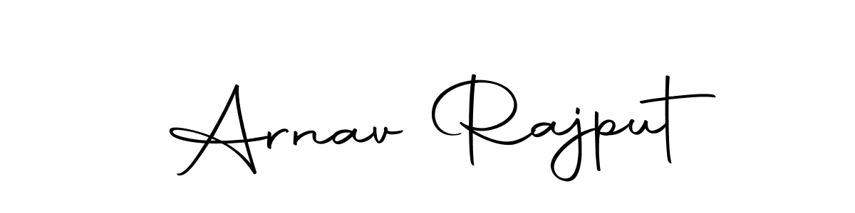 Arnav Rajput stylish signature style. Best Handwritten Sign (Autography-DOLnW) for my name. Handwritten Signature Collection Ideas for my name Arnav Rajput. Arnav Rajput signature style 10 images and pictures png