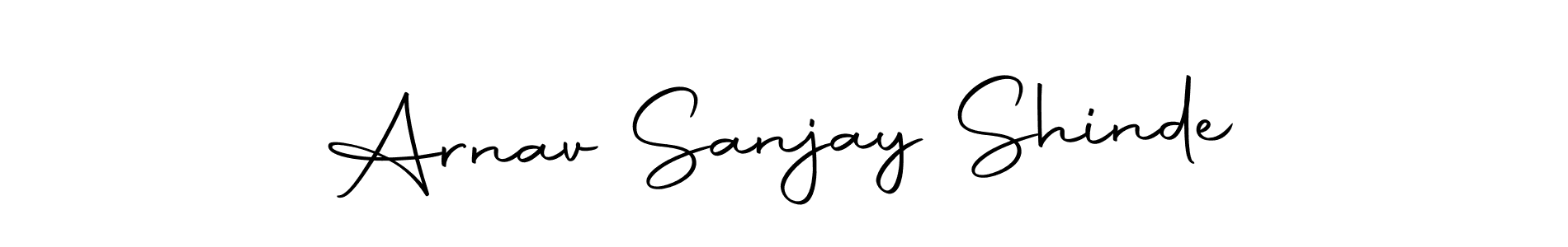 Make a short Arnav Sanjay Shinde signature style. Manage your documents anywhere anytime using Autography-DOLnW. Create and add eSignatures, submit forms, share and send files easily. Arnav Sanjay Shinde signature style 10 images and pictures png