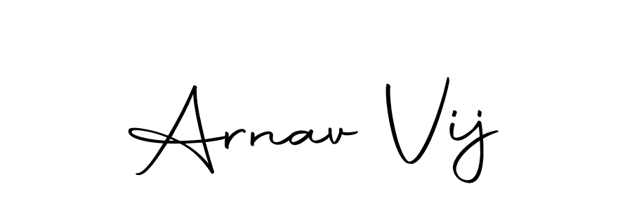 How to Draw Arnav Vij signature style? Autography-DOLnW is a latest design signature styles for name Arnav Vij. Arnav Vij signature style 10 images and pictures png