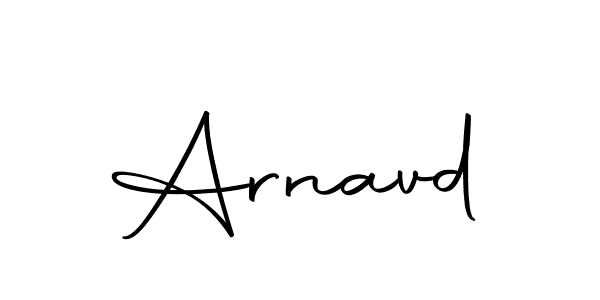 Design your own signature with our free online signature maker. With this signature software, you can create a handwritten (Autography-DOLnW) signature for name Arnavd. Arnavd signature style 10 images and pictures png