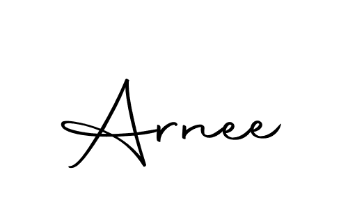 The best way (Autography-DOLnW) to make a short signature is to pick only two or three words in your name. The name Arnee include a total of six letters. For converting this name. Arnee signature style 10 images and pictures png