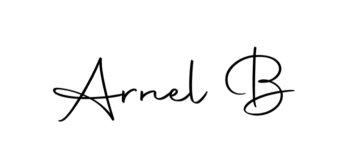 Similarly Autography-DOLnW is the best handwritten signature design. Signature creator online .You can use it as an online autograph creator for name Arnel B. Arnel B signature style 10 images and pictures png