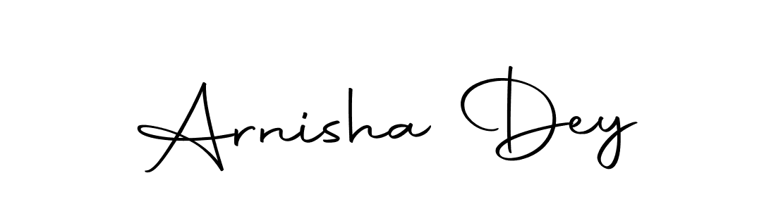 Make a beautiful signature design for name Arnisha Dey. Use this online signature maker to create a handwritten signature for free. Arnisha Dey signature style 10 images and pictures png