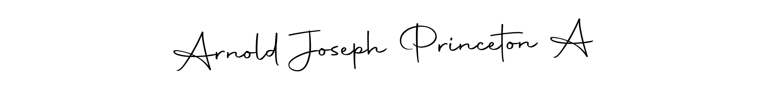 Use a signature maker to create a handwritten signature online. With this signature software, you can design (Autography-DOLnW) your own signature for name Arnold Joseph Princeton A. Arnold Joseph Princeton A signature style 10 images and pictures png