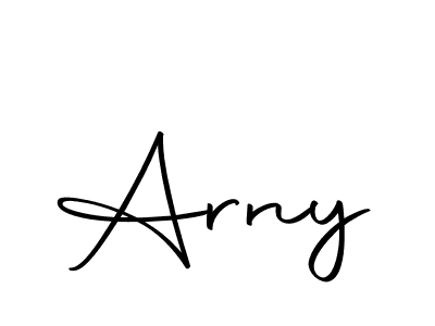 Create a beautiful signature design for name Arny. With this signature (Autography-DOLnW) fonts, you can make a handwritten signature for free. Arny signature style 10 images and pictures png