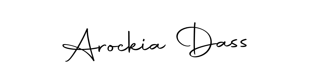 Create a beautiful signature design for name Arockia Dass. With this signature (Autography-DOLnW) fonts, you can make a handwritten signature for free. Arockia Dass signature style 10 images and pictures png