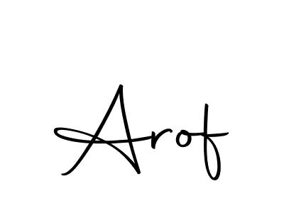 Make a beautiful signature design for name Arof. With this signature (Autography-DOLnW) style, you can create a handwritten signature for free. Arof signature style 10 images and pictures png