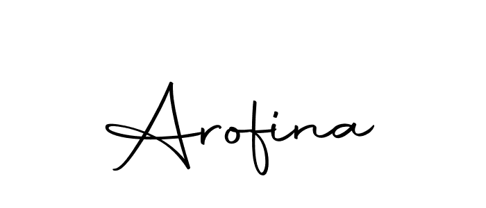 How to make Arofina signature? Autography-DOLnW is a professional autograph style. Create handwritten signature for Arofina name. Arofina signature style 10 images and pictures png