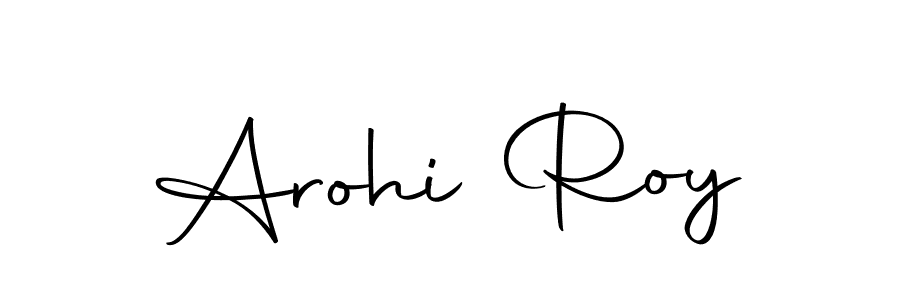if you are searching for the best signature style for your name Arohi Roy. so please give up your signature search. here we have designed multiple signature styles  using Autography-DOLnW. Arohi Roy signature style 10 images and pictures png