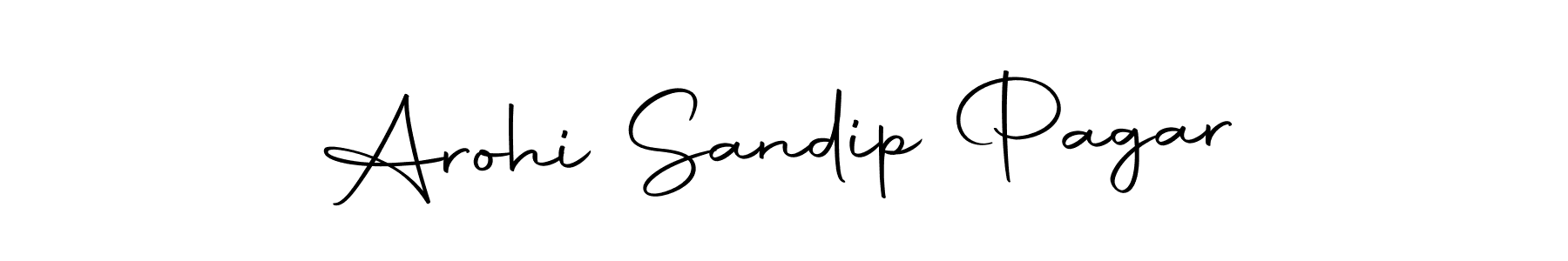 Make a short Arohi Sandip Pagar signature style. Manage your documents anywhere anytime using Autography-DOLnW. Create and add eSignatures, submit forms, share and send files easily. Arohi Sandip Pagar signature style 10 images and pictures png