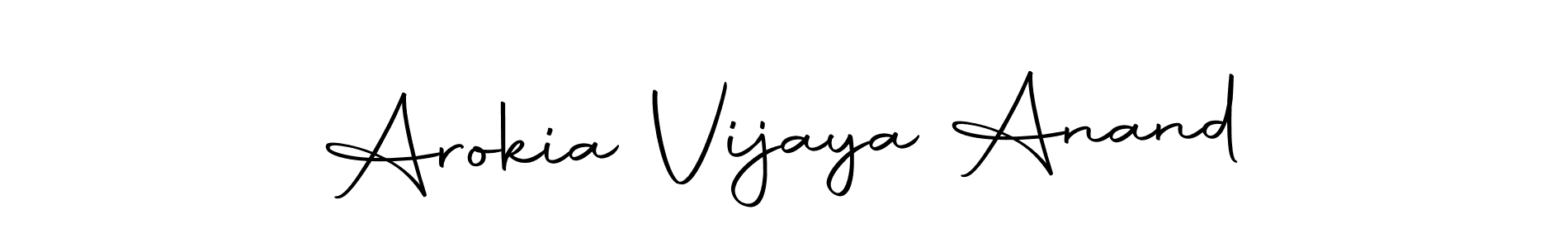 Also we have Arokia Vijaya Anand name is the best signature style. Create professional handwritten signature collection using Autography-DOLnW autograph style. Arokia Vijaya Anand signature style 10 images and pictures png