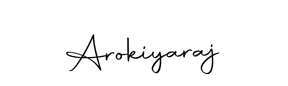 The best way (Autography-DOLnW) to make a short signature is to pick only two or three words in your name. The name Arokiyaraj include a total of six letters. For converting this name. Arokiyaraj signature style 10 images and pictures png