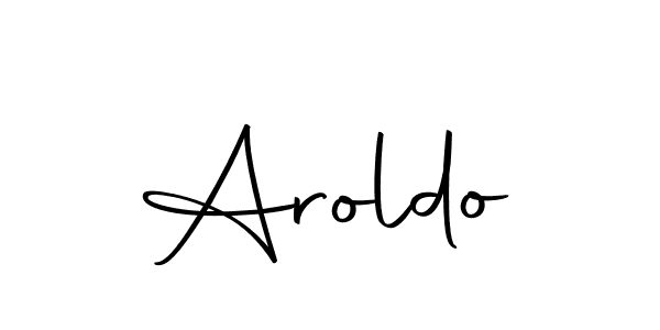 Make a beautiful signature design for name Aroldo. Use this online signature maker to create a handwritten signature for free. Aroldo signature style 10 images and pictures png