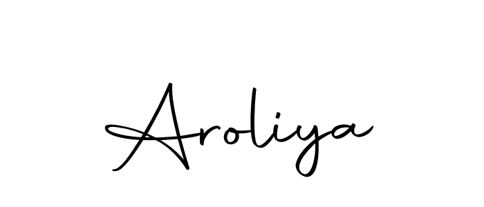 Aroliya stylish signature style. Best Handwritten Sign (Autography-DOLnW) for my name. Handwritten Signature Collection Ideas for my name Aroliya. Aroliya signature style 10 images and pictures png