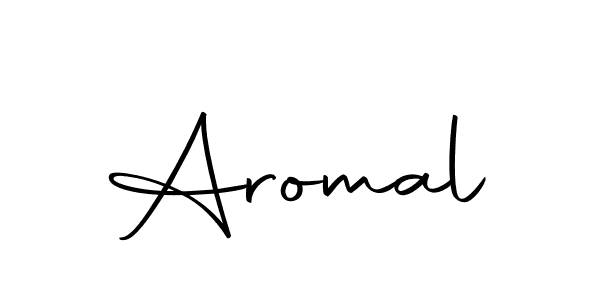 if you are searching for the best signature style for your name Aromal. so please give up your signature search. here we have designed multiple signature styles  using Autography-DOLnW. Aromal signature style 10 images and pictures png