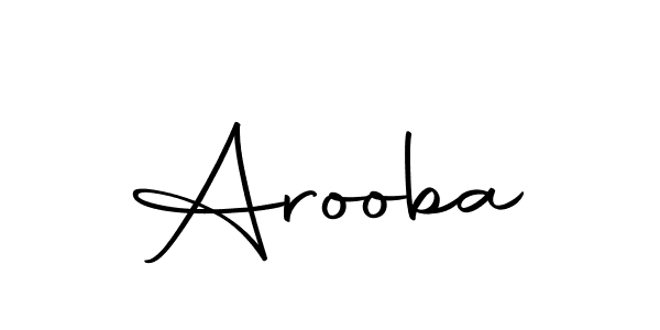 Here are the top 10 professional signature styles for the name Arooba. These are the best autograph styles you can use for your name. Arooba signature style 10 images and pictures png