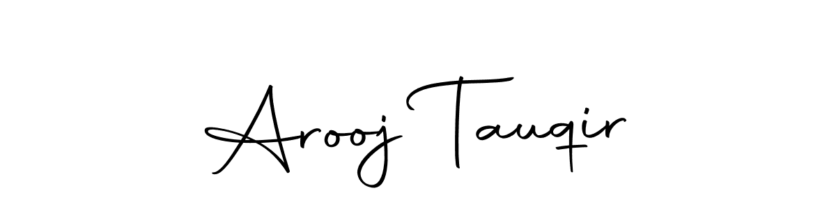 Also we have Arooj Tauqir name is the best signature style. Create professional handwritten signature collection using Autography-DOLnW autograph style. Arooj Tauqir signature style 10 images and pictures png