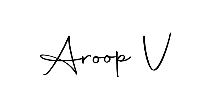 Also You can easily find your signature by using the search form. We will create Aroop V name handwritten signature images for you free of cost using Autography-DOLnW sign style. Aroop V signature style 10 images and pictures png