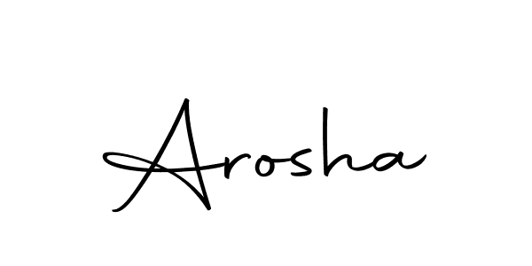 Also we have Arosha name is the best signature style. Create professional handwritten signature collection using Autography-DOLnW autograph style. Arosha signature style 10 images and pictures png