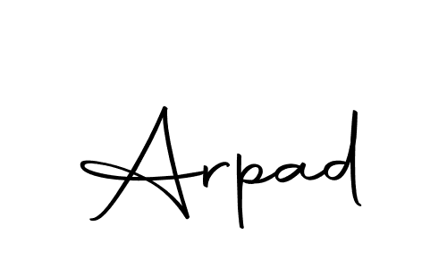 Make a beautiful signature design for name Arpad. With this signature (Autography-DOLnW) style, you can create a handwritten signature for free. Arpad signature style 10 images and pictures png